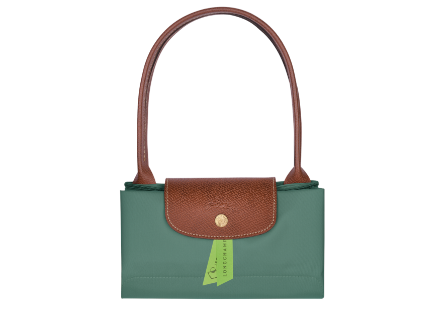 Longchamp 2605089 - NYLON ET CUIR - CYPRÈS sac cabas m le pliage n'est pas format a4 shopping