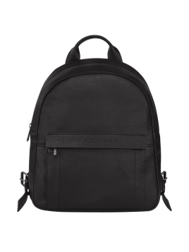 Longchamp 10167/772 - CUIR DE VEAU - NOIR longchamp-3d-sac à dos borne m Sacs à mains