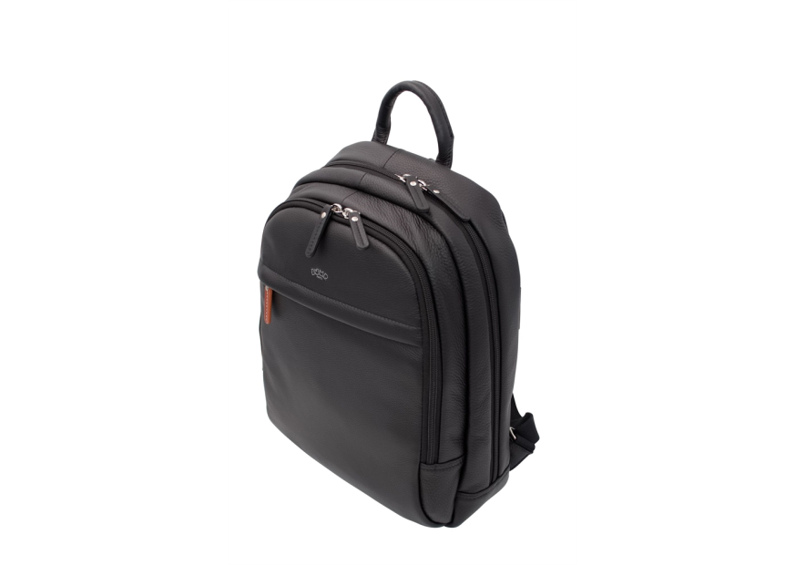 JUMP 4472NU - CUIR DE VACHETTE - NOIR jump bagage-uppsala cuir-sac à dos 13" Sac business