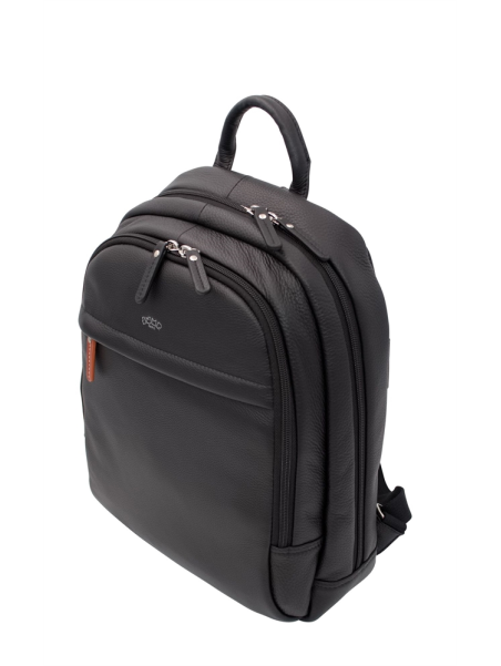 JUMP 4472NU - CUIR DE VACHETTE - NOIR jump bagage-uppsala cuir-sac à dos 13" Sac business