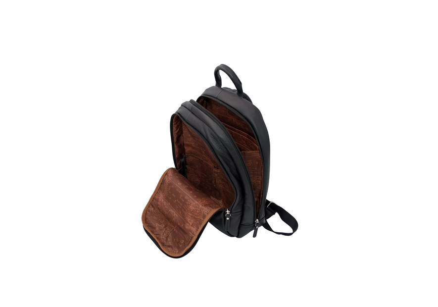 JUMP 4472NU - CUIR DE VACHETTE - NOIR jump bagage-uppsala cuir-sac à dos 13" Sac business