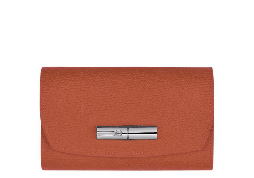 Longchamp 30002/HPN - CUIR DE VACHETTE - B longchamp-roseau-portefeuille compact Porte-monnaie Femme