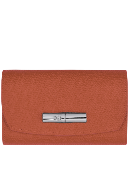 Longchamp 30002/HPN - CUIR DE VACHETTE - B longchamp-roseau-portefeuille compact Porte-monnaie Femme