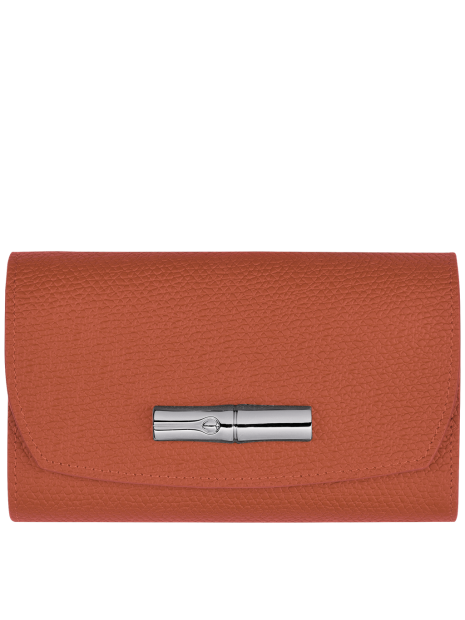Longchamp 30002/HPN - CUIR DE VACHETTE - B longchamp-roseau-portefeuille compact porte-monnaie-femme