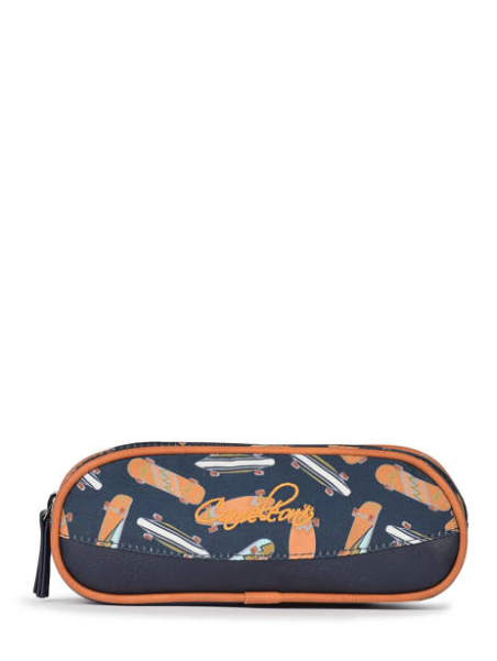 Caméléon VIB-TROU - POLYESTER RECYCLÉ - N trousse enfant 2 compartiments vintage urban cartable Scolaire