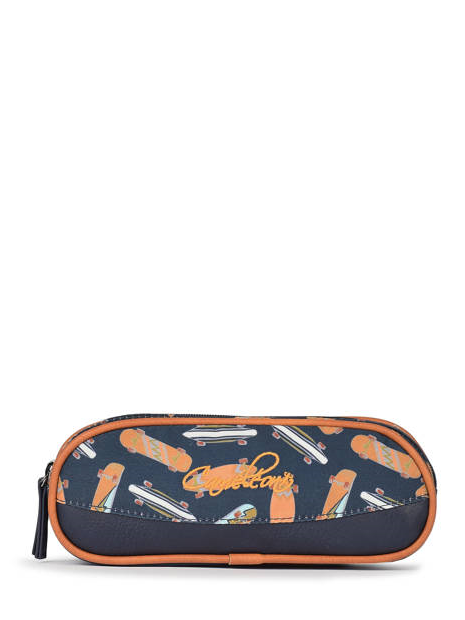 Caméléon VIB-TROU - POLYESTER RECYCLÉ - N trousse enfant 2 compartiments vintage urban trousses