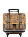 Caméléon VIB-CR38 - POLYESTER - YELLOW DI cartable à roulettes 2 compartiments vintage urban cartables-enfant