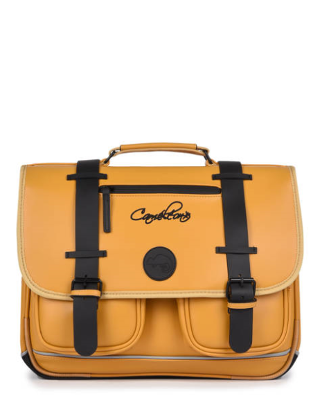 Caméléon VIW-CA38 - POLYURÉTHANE - YELLOW cartable vintage north 38cm cartable Scolaire