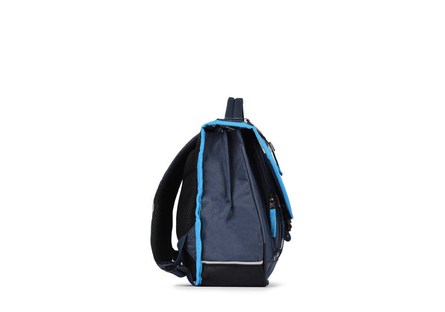 Caméléon BAS-CA38 - POLYESTER - NAVY WOLF cartable enfant 2 compartiments actual cartable Scolaire