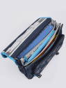 Caméléon BAS-CA41 - POLYESTER - NAVY WOLF cartable enfant 3 compartiments actual cartables-enfant