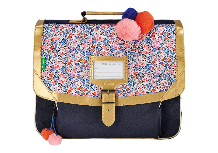 Tann's 382 - POLYESTER - FLEURS ANTONIA tann's cartable 38 cm cartable Scolaire