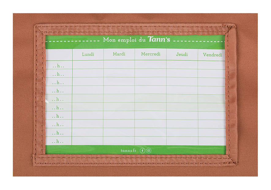 Tann's 382 - POLYESTER - FLEURS ANTONIA tann's cartable 38 cm cartable Scolaire