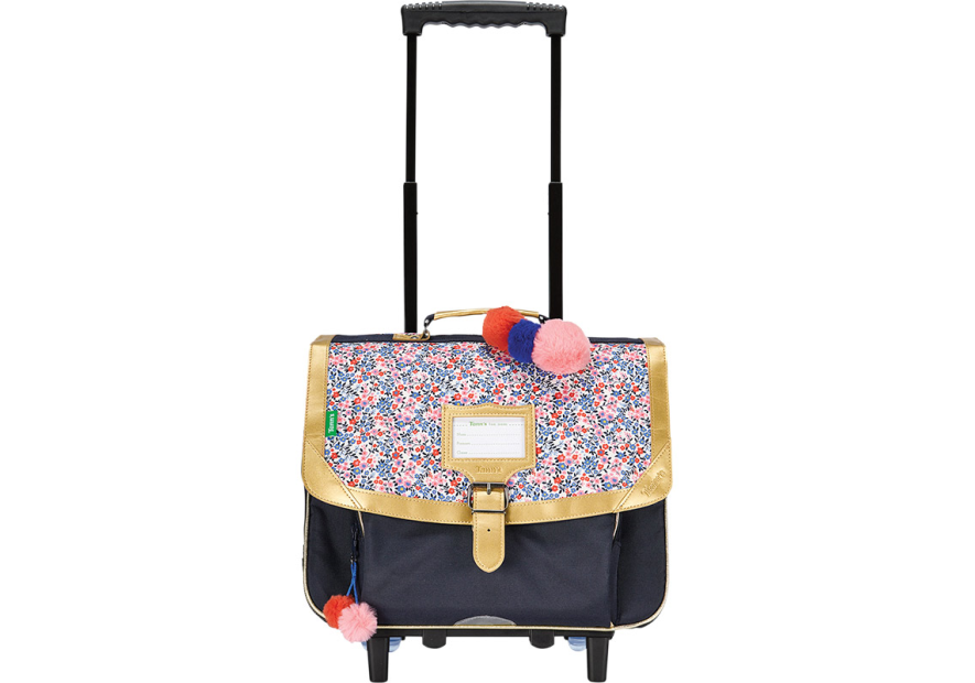Tann's 422 - POLYESTER - FLEURS ANTONIA Cartable Trolley 38 cm cartable Scolaire