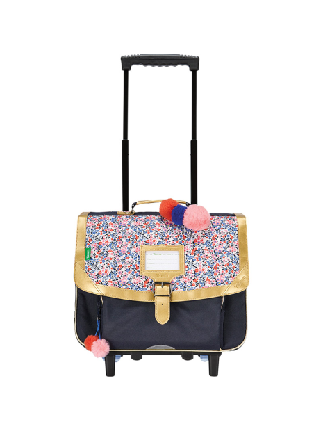 Tann's 422 - POLYESTER - FLEURS ANTONIA Cartable Trolley 38 cm cartables-enfant