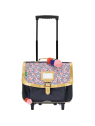 Tann's 422 - POLYESTER - FLEURS ANTONIA Cartable Trolley 38 cm cartables-enfant