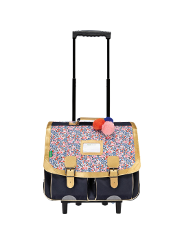 Tann's 432 - POLYESTER - FLEURS ANTONIA Cartable Trolley 41 cm cartable Scolaire