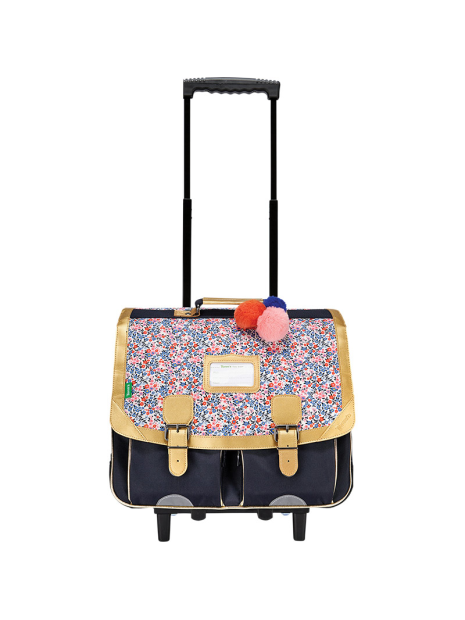 Tann's 432 - POLYESTER - FLEURS ANTONIA Cartable Trolley 41 cm cartables-enfant