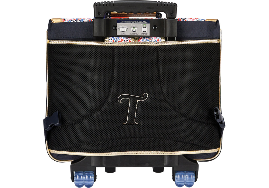 Tann's 432 - POLYESTER - FLEURS ANTONIA Cartable Trolley 41 cm cartable Scolaire