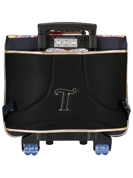 Tann's 432 - POLYESTER - FLEURS ANTONIA Cartable Trolley 41 cm cartable Scolaire