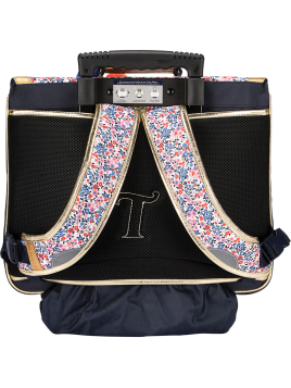 Tann's 432 - POLYESTER - FLEURS ANTONIA Cartable Trolley 41 cm cartable Scolaire