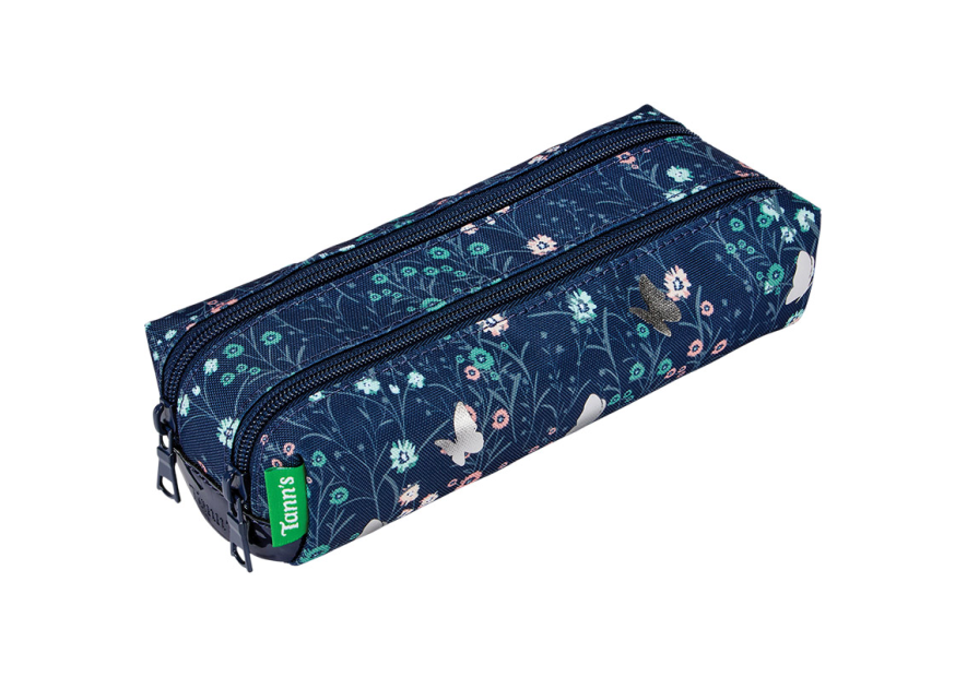 Tann's 122 - POLYESTER - NINA BLEU tann's trousse double cartable Scolaire