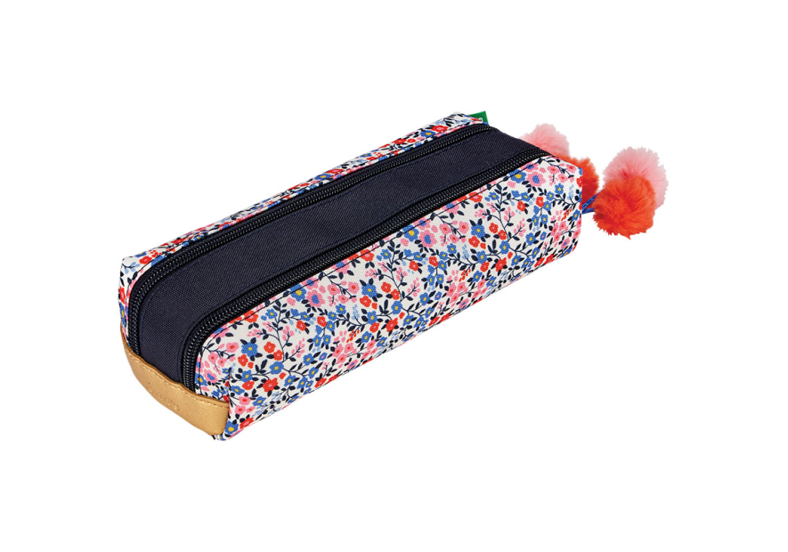 Tann's 122 - POLYESTER - FLEURS ANTONIA tann's trousse double cartable Scolaire