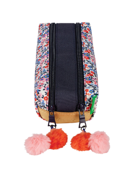 Tann's 122 - POLYESTER - FLEURS ANTONIA tann's trousse double cartable Scolaire