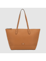 Lancel A12090 - CUIR DE VACHETTE - CAME lancel ninon cabas sac-a-main-shopping-toile-ou-cuir
