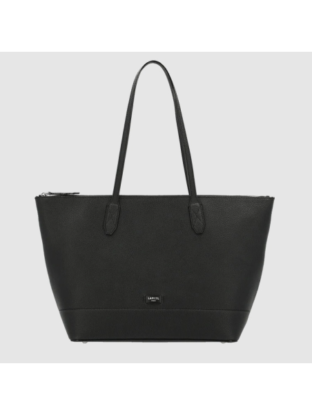 Lancel A12090 - CUIR DE VACHETTE - NOIR lancel ninon cabas shopping