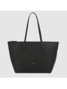 Lancel A12090 - CUIR DE VACHETTE - NOIR lancel ninon cabas sac-a-main-shopping-toile-ou-cuir