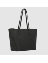 Lancel A12090 - CUIR DE VACHETTE - NOIR lancel ninon cabas sac-a-main-shopping-toile-ou-cuir