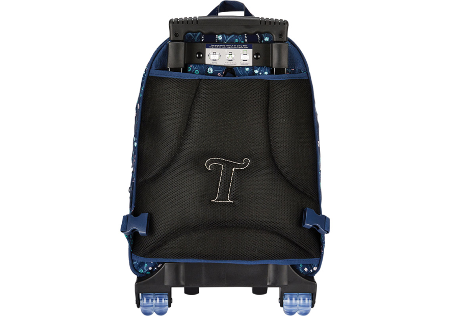 Tann's 732 - PETS - NINA BLEU Anna bleu - Sac à dos trolley L cartable Scolaire