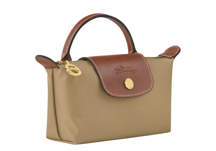 Longchamp 34175089 - TOILE - DESERT trousse le pliage original longchamp pochette