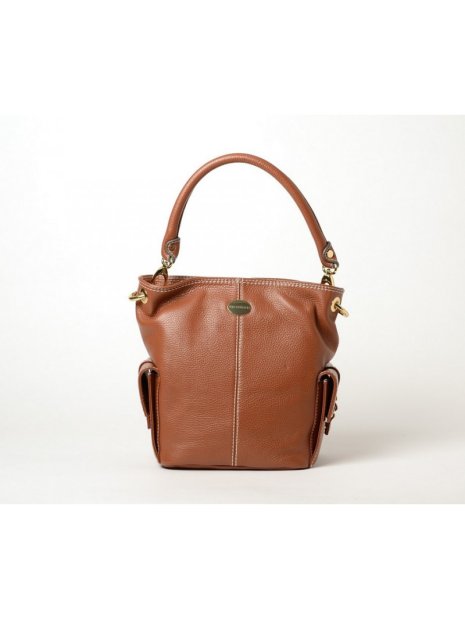 Mac Douglas MEGALO-PRO/S - CHATAIGNE MAC DOUGLAS-PROCIDA-MEGALO S-besace sac-a-main-shopping-toile-ou-cuir