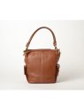 Mac Douglas MEGALO-PRO/S - CHATAIGNE MAC DOUGLAS-PROCIDA-MEGALO S-besace sac-a-main-shopping-toile-ou-cuir