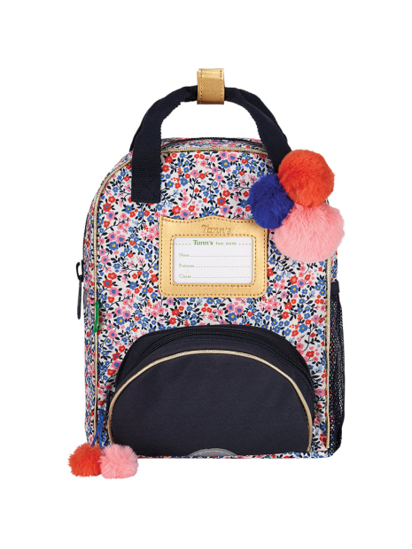 Tann's 612 - PETS - FLEURS ANTONIA BLEU Sac à dos XS sacs-a-dos-enfant