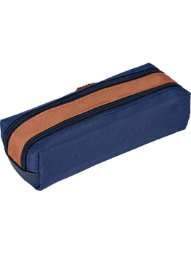 Tann's 122 - POLYESTER - TIMÉO BLEU tann's trousse double cartable Scolaire