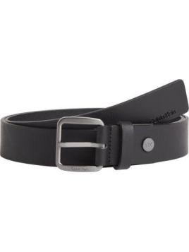 Calvin Klein K509655 - CUIR DE VACHETTE - NOI calvin klein-ck-concise-ceinture 35mm Ceintures