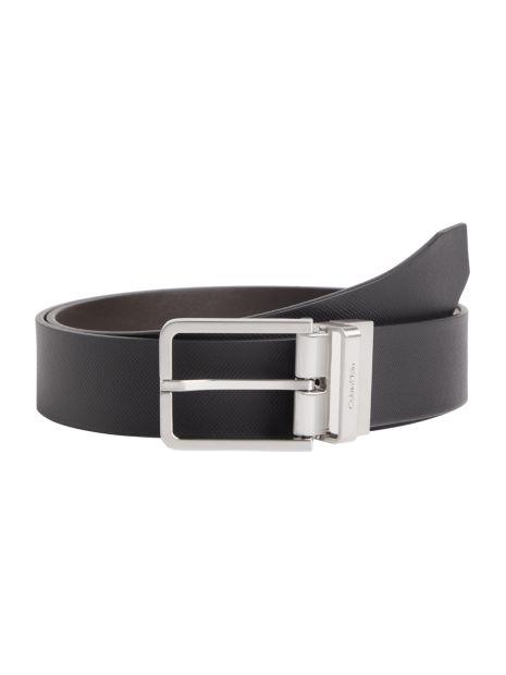 Calvin Klein K509754 - CUIR DE VACHETTE - NOI calvin klein-smoth-ceinture 35mm ceintures