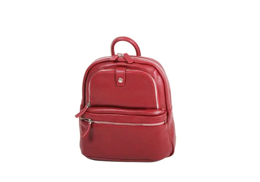 Gerard Henon 16265 - CUIR DE VACHETTE - ROUGE Sac à dos Sacs à mains