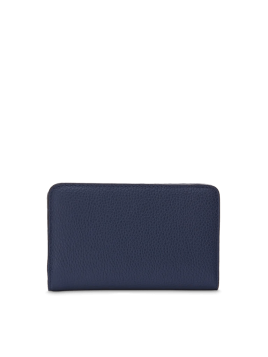 Lancel A11123 - CUIR DE VACHETTE - BLEU Ninon de Lancel - Portefeuille compact pmpb femme