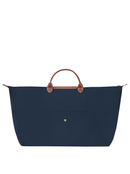Longchamp 1625089 - NYLON ET CUIR - MARINE sac de voyage m le pliage original Sacs de voyage