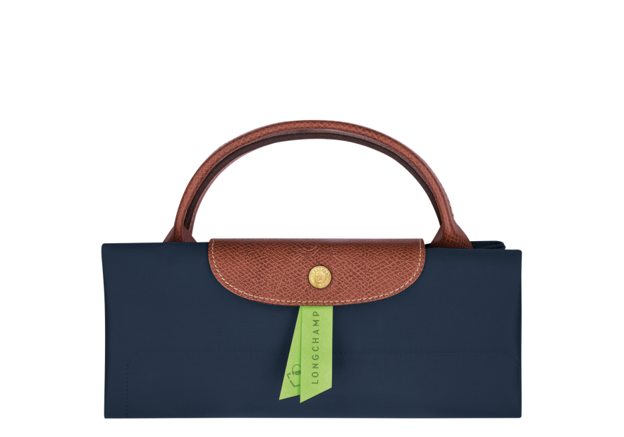 Longchamp 1625089 - NYLON ET CUIR - MARINE sac de voyage m le pliage original Sacs de voyage