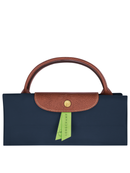 Longchamp 1625089 - NYLON ET CUIR - MARINE sac de voyage m le pliage original Sacs de voyage