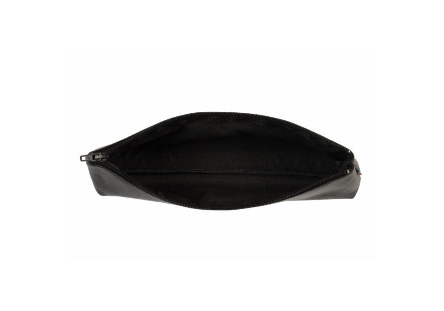 Frandi 951/05 - CUIR CLASSIQUE - NOIR frandi authentique trousse crayon cuir cartable Scolaire
