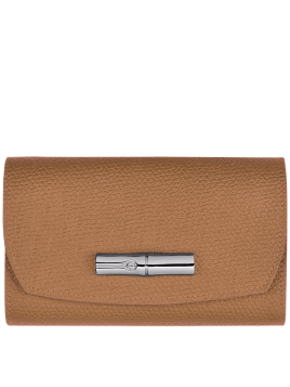 Longchamp 30002/HPN - CUIR DE VACHETTE - N longchamp-roseau-portefeuille compact Porte-monnaie Femme