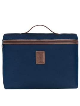 Longchamp 2182080 - POLYESTER/CUIR - BLEU porte documents simple boxford Sac business