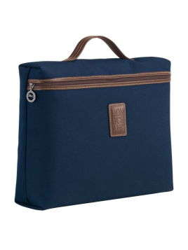 Longchamp 2182080 - POLYESTER/CUIR - BLEU porte documents simple boxford Sac business