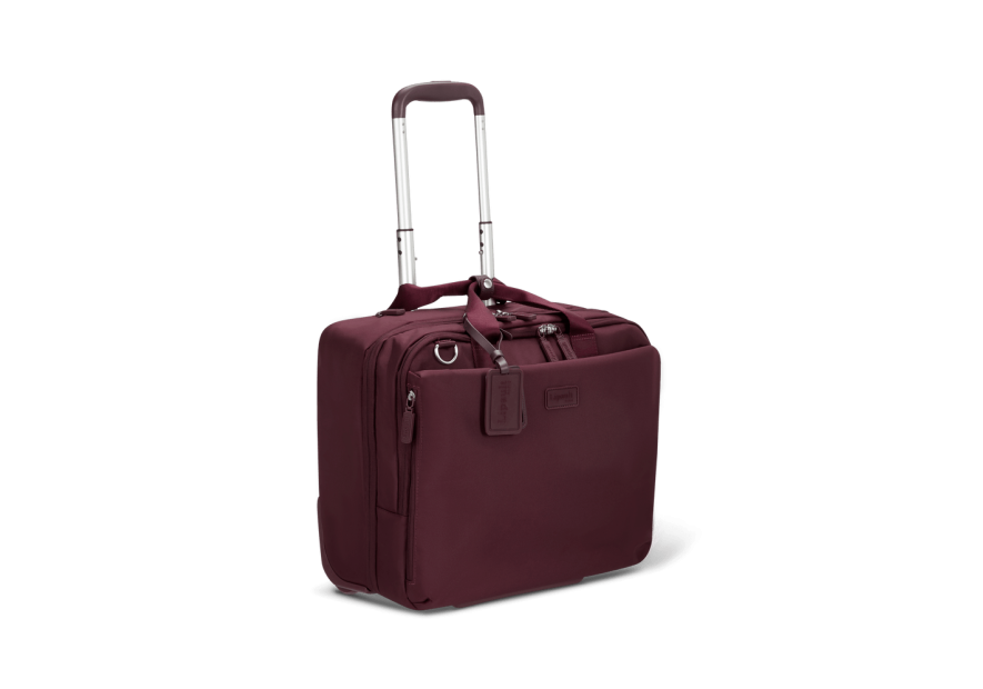 Lipault 143677/P95004 - NYLON TWILL - BO lipault- rolling tote-porte documents à roulettes Sac business