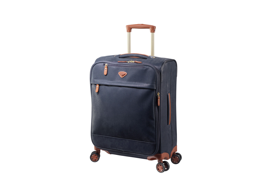 JUMP 4450NU - TEP ET CUIR - MARINE valise cabine 4 roues uppsala